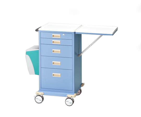 カラフルミニカート（ダストボックス付） ブルー 703×554×955 CMCD-B