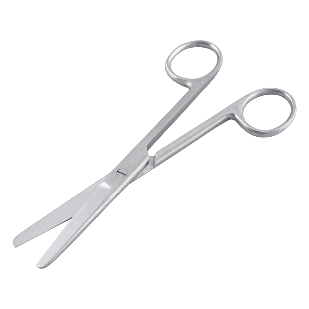 外科剪刀（ディスポタイプ6本入） 両鈍 直 DIS-286