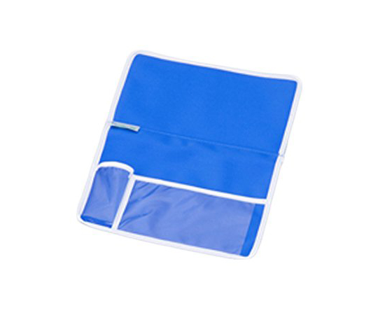 フレキシブルベッドネーム/引掛け式 （ブルー・ポケット付） FOBT-B