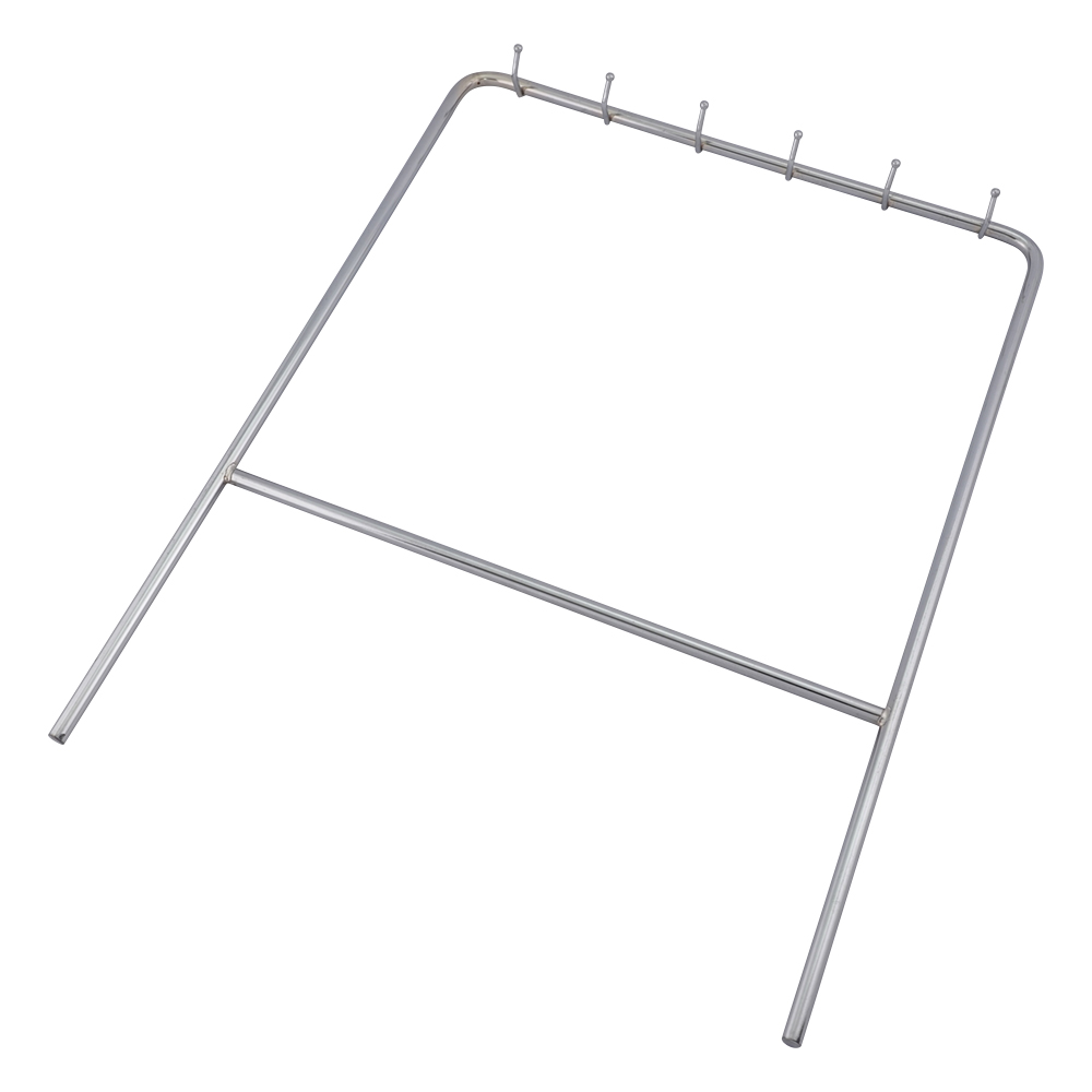 プラスチックワゴンハンガー 6本架