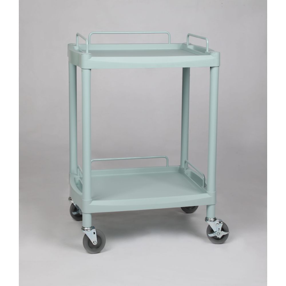 プラスチックワゴン2段 引出し無し 655×455×825mm Y201E