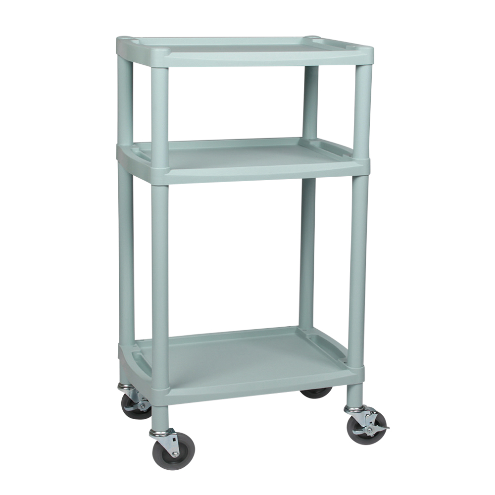 プラスチックワゴン3段 引出し無し 560×385×1105mm Y401A