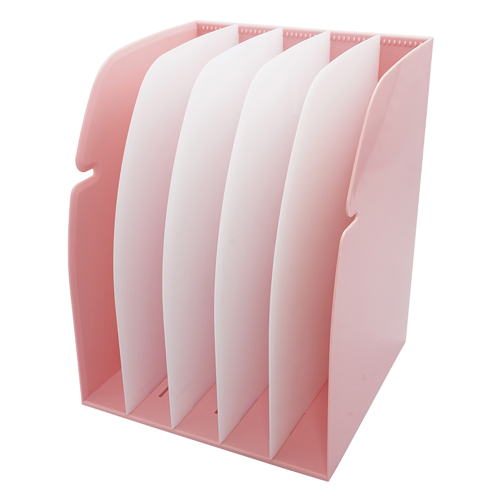 カルテフォルダースタンド 214×274×204mm ピンク HK860-5
