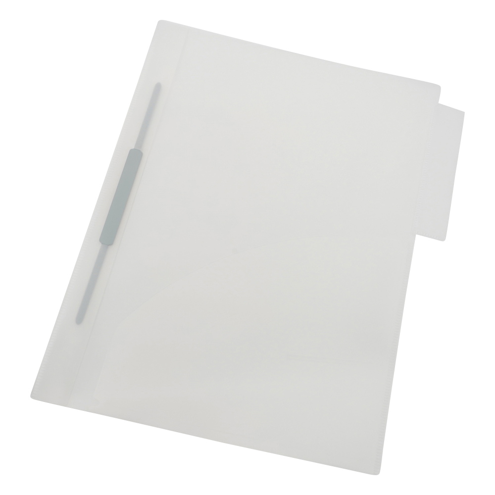 カルテフォルダー（A4・PP）ファスナー1本・縦型 1箱（200枚入） HK7618U-ﾐ