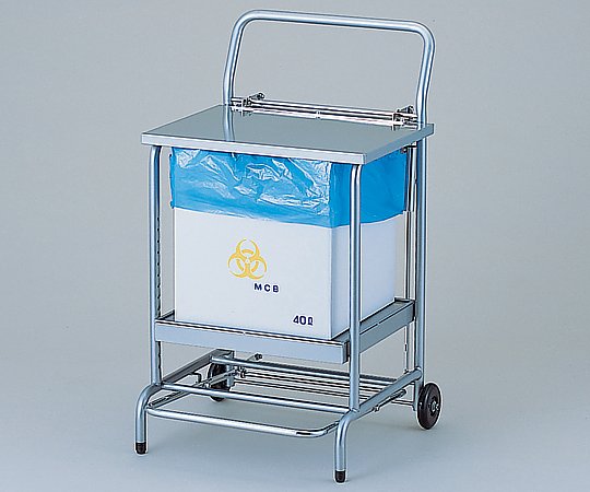 ダンボール用スタンド フタ付 シルバー NFD-1