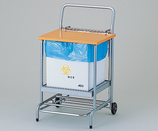 ダンボール用スタンド フタ付 オレンジ NFD-1