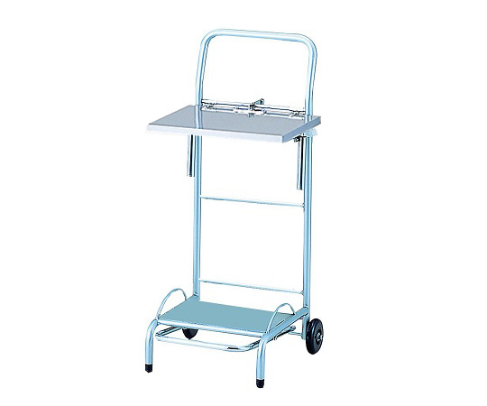 ゴミ袋スタンド（フタ付） シルバー NFG-1