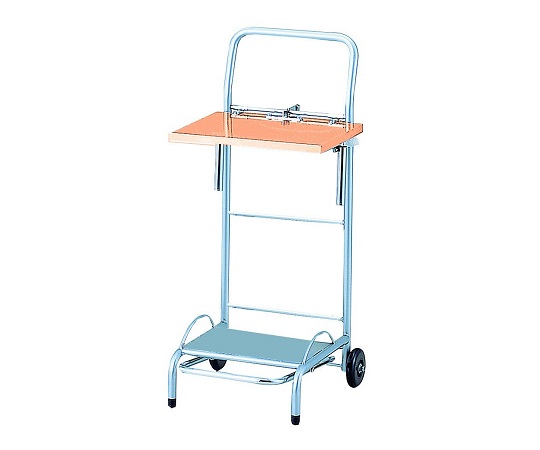 ゴミ袋スタンド（フタ付） オレンジ NFG-1