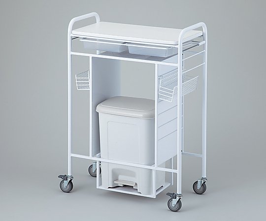 小型処置車 ホワイト 700×345×980mm NFS-1ホワイト