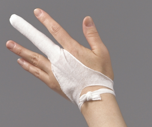 チューブタイ（メリヤスチューブ包帯） 0号 10mm×18m 指（小） NE-190