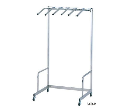 X線防護衣スタンド 6枚掛 SXB-R