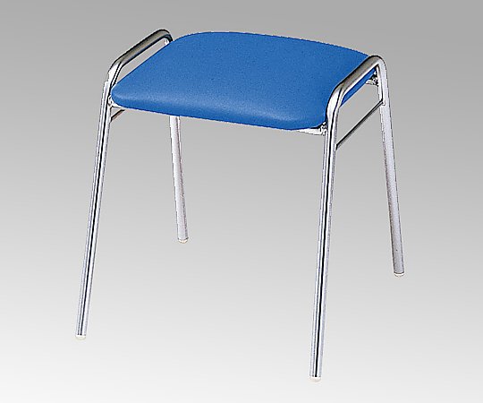 角スツール ブルー KM-141N