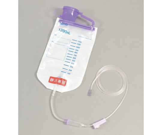 ニプロEDバッグA ふたタイプ EOG滅菌済 1200mL 25枚入 EF-12STZ-IS3 60-221