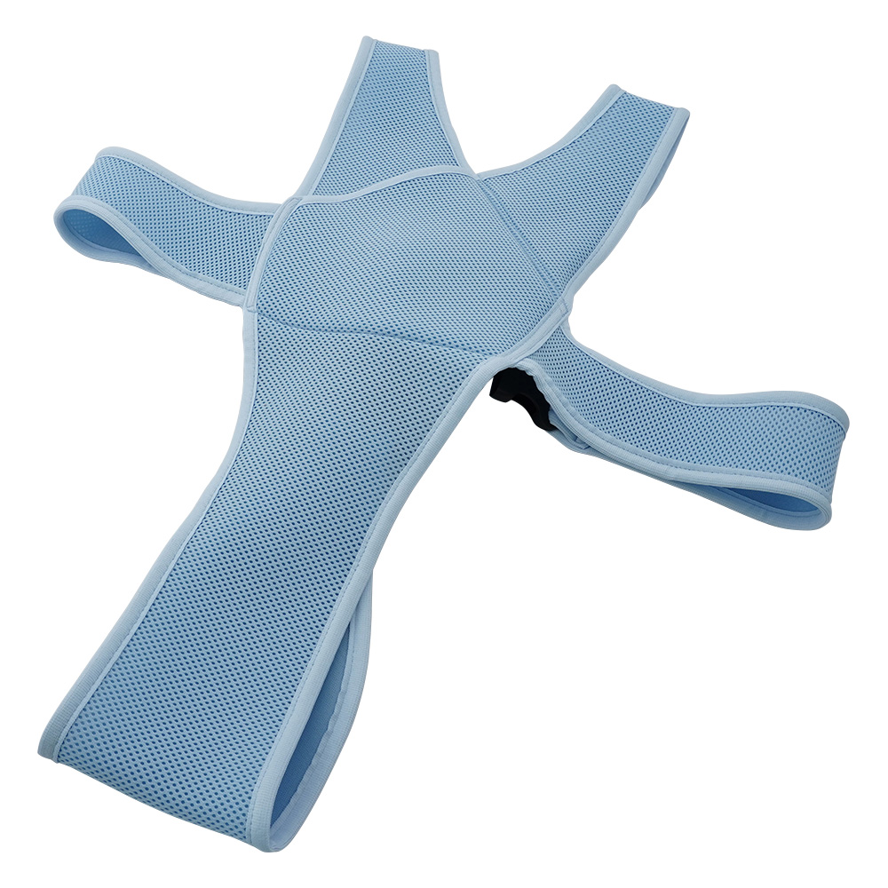 車椅子ベルト　Mサイズ　ブルー 4010