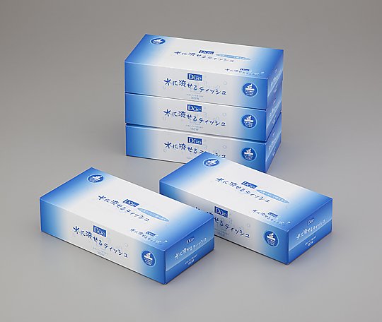 デュー水に流せるティッシュ 1パック（360枚×5箱入） 180W