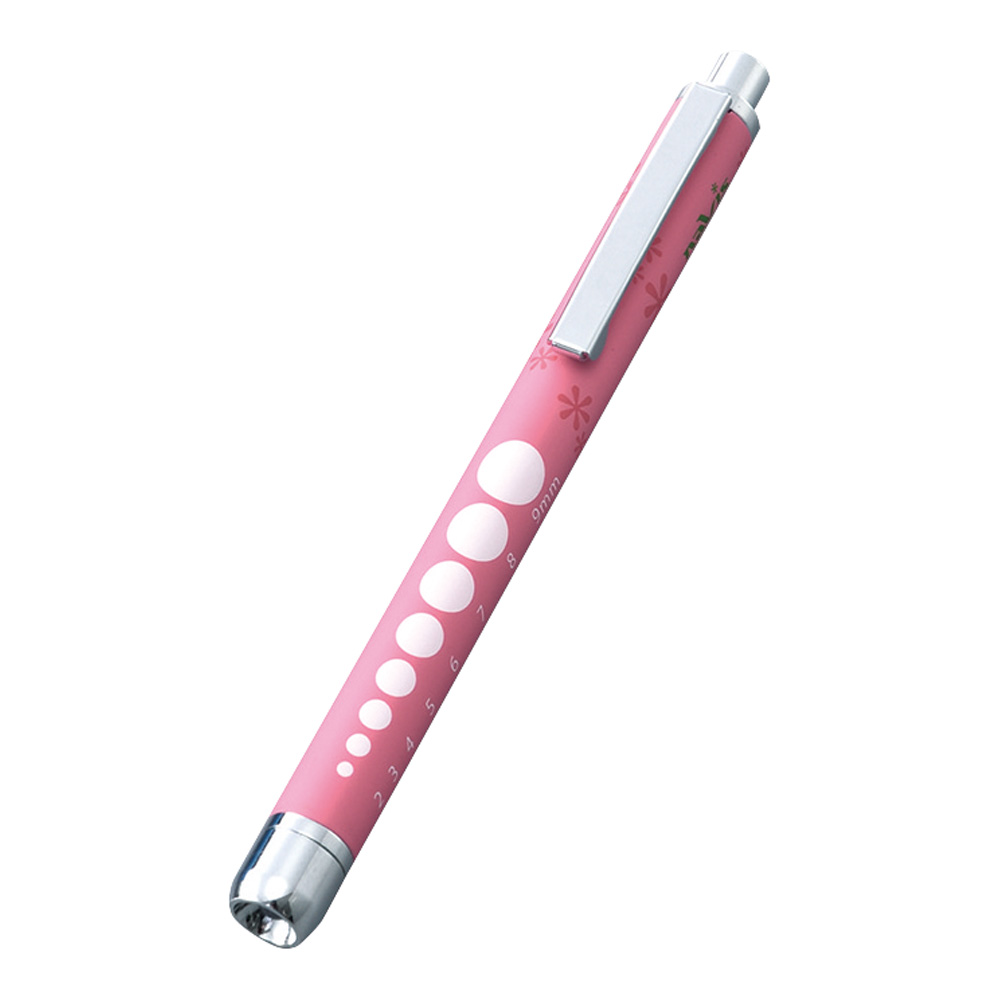 ラバー調ソフトLEDペンライト（ロング） ピンク