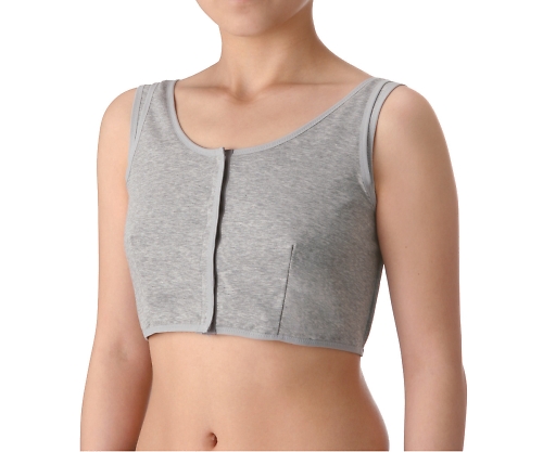 ソフトケアブラ（温存・全摘用）　グレーL 3300gl