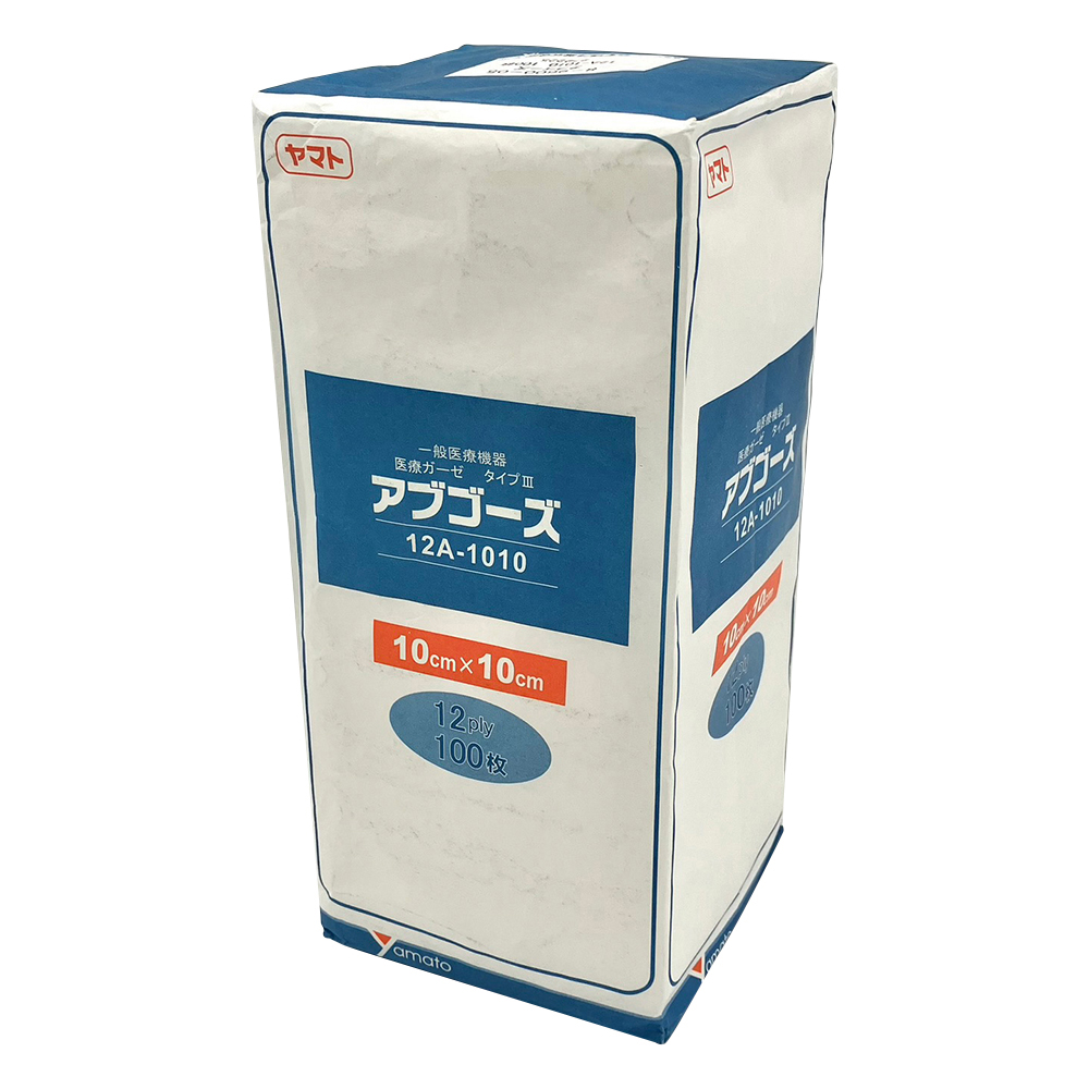 ガーゼ（アブゴーズ12A） 100×100mm 1箱（100枚入） 272225