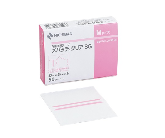 角膜保護用テープ[メパッチ（R）クリアSG] 33×55mm 2枚×50シート入 M