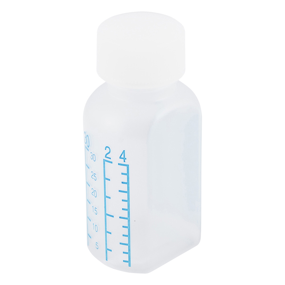 投薬瓶（カラー目盛付） 30mL 未滅菌260本入り