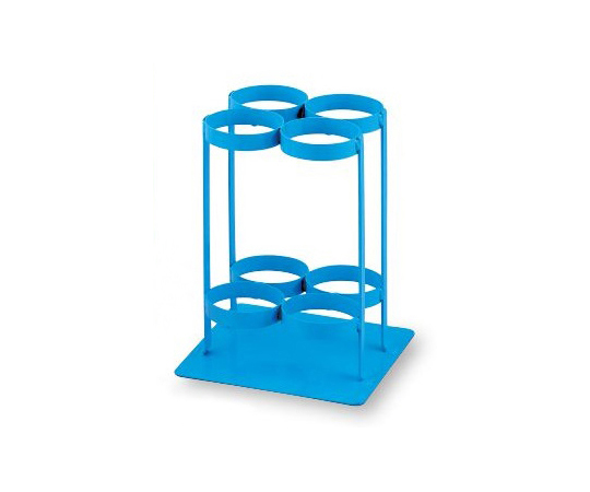 酸素ボンベスタンド 280×280×370mm TM-S-504 ブルー