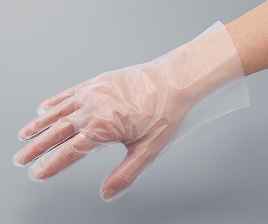ナビロールポリエチ手袋 内エンボス加工 L 100枚入