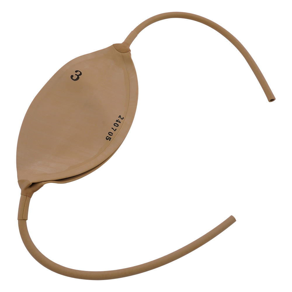 ガス採集袋（天然ゴム製） 3L 両口