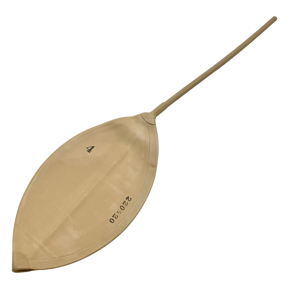 ガス採集袋（天然ゴム製） 4L 片口