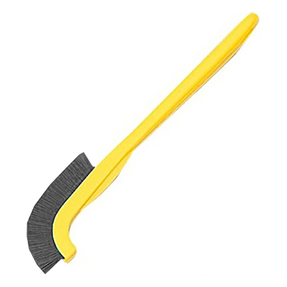 ラボラン（R）作業用ブラシ 黄 豚毛 11本入 J-P