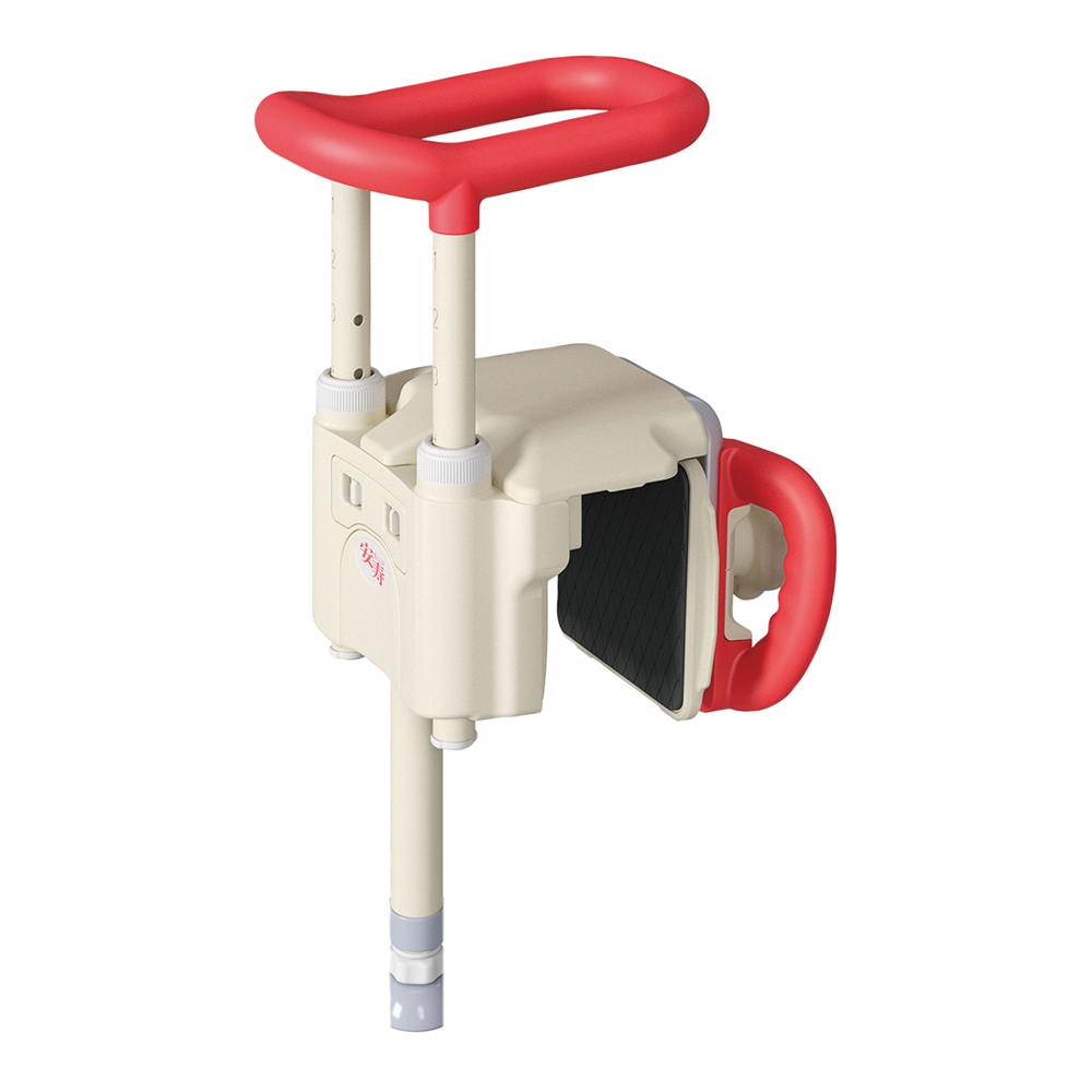 ユニットバス手すり　UST-130UB　ショート　レッド 536-640