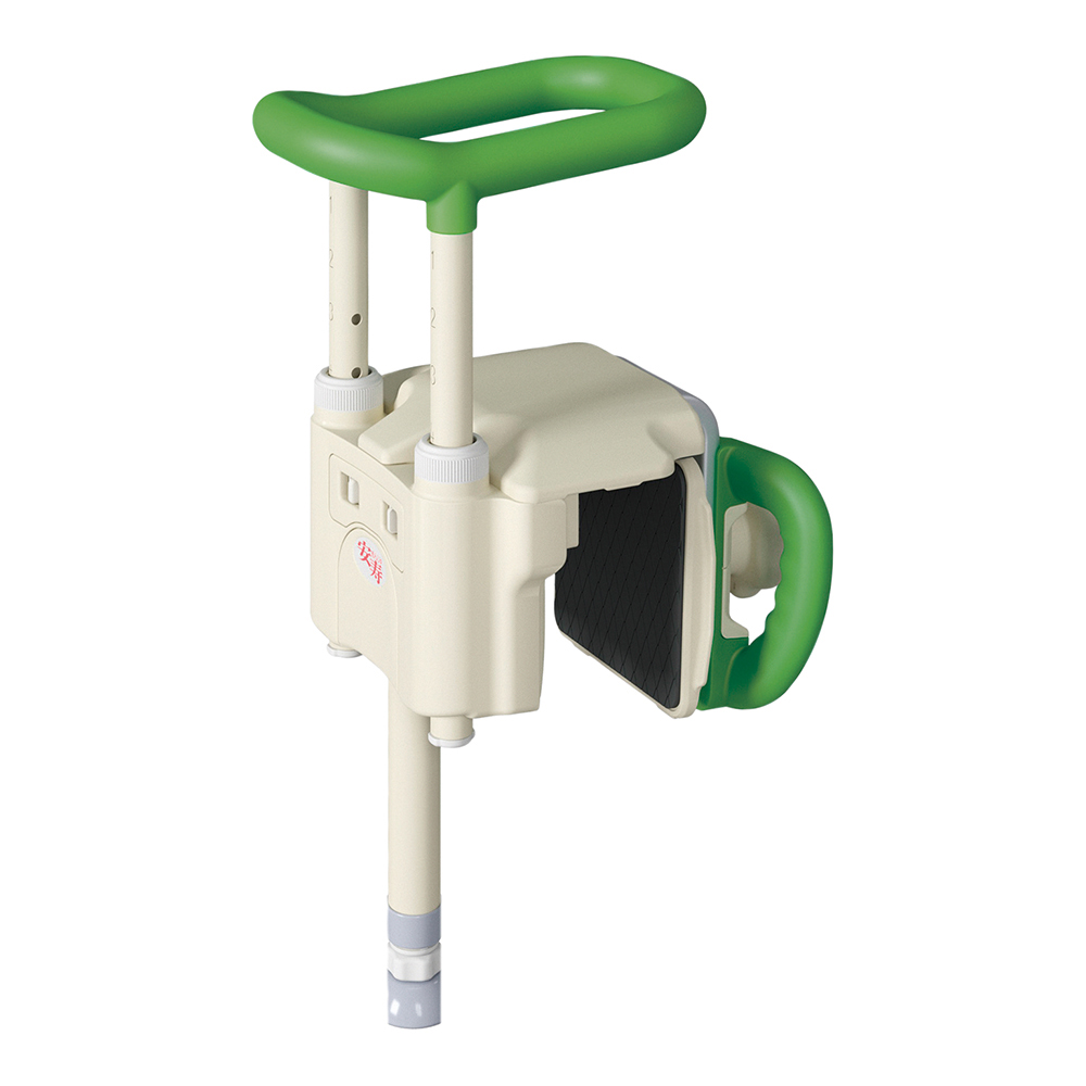 ユニットバス手すり　UST-130UB　ショート　グリーン 536-642