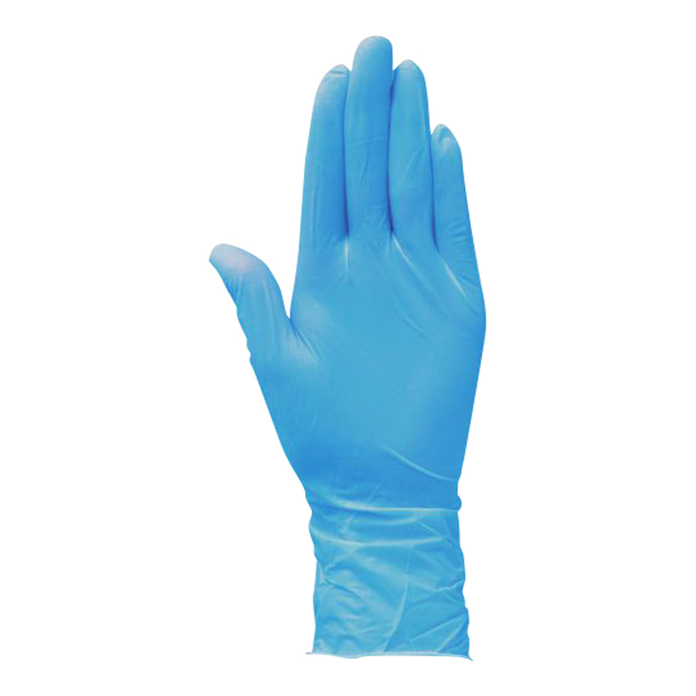 セーフタッチニトリルグローブ　ブルー1175A-Y　100枚入　XS