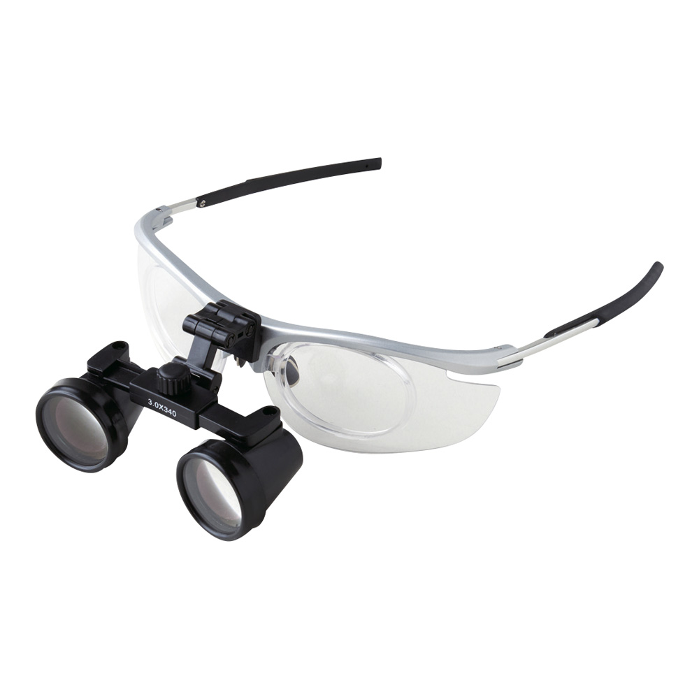 FC-0151S　プレミアムルーペ センターフィックスタイプ 3倍 シルバー