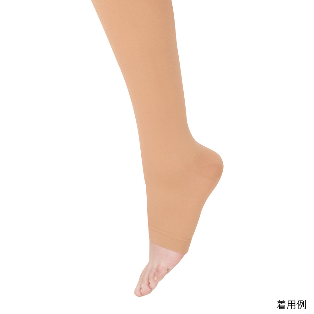 アンシルク・2 ハイソックス　20271・ライトブラウンLL