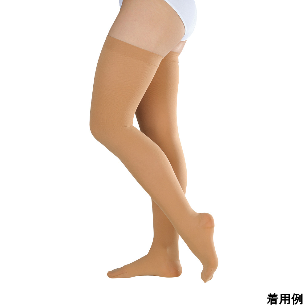 アンシルク・2 ストッキング　18481・ライトブラウンLL
