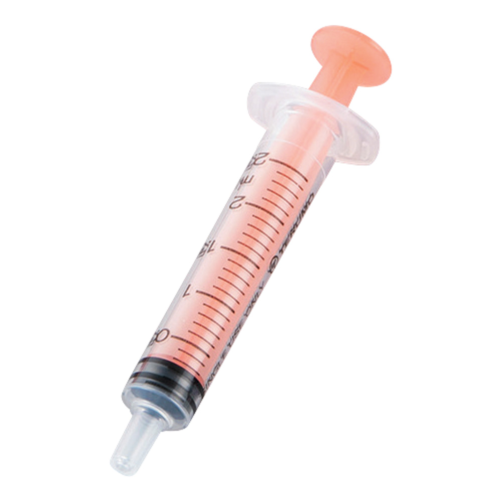 テルモシリンジ　色付押子タイプ　SS-02SZ10(中口)2.5mL赤　100本入