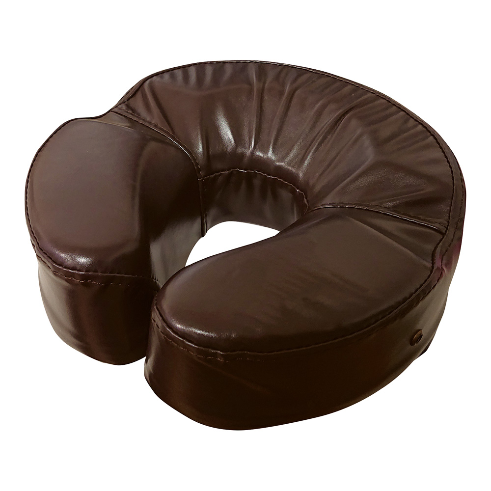 低反発クッション　FV-916-BR　フェイスクッション(アイホール付)　ブラウン