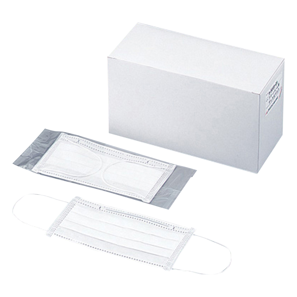 クリーンルーム用ディスポマスク レギュラータイプ 50枚入