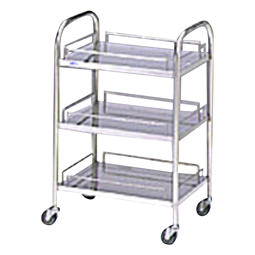 ステンレスパンチングワゴン UH-3P