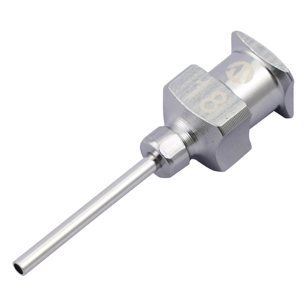 ディスペンサー用金属ニードル ゲージ18 針長13mm 1箱（60個入） SNA-18G-B