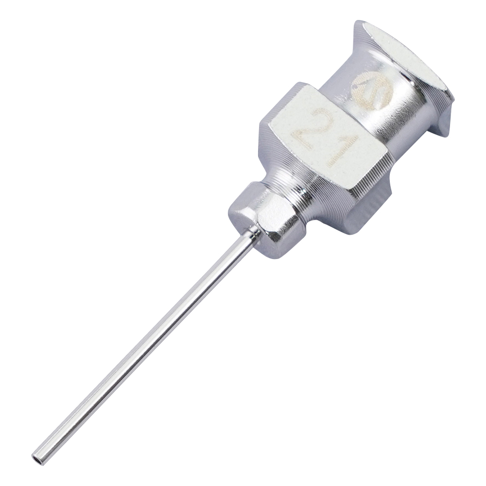 ディスペンサー用金属ニードル ゲージ21 針長15mm 1箱（60個入） SNA-21G-C