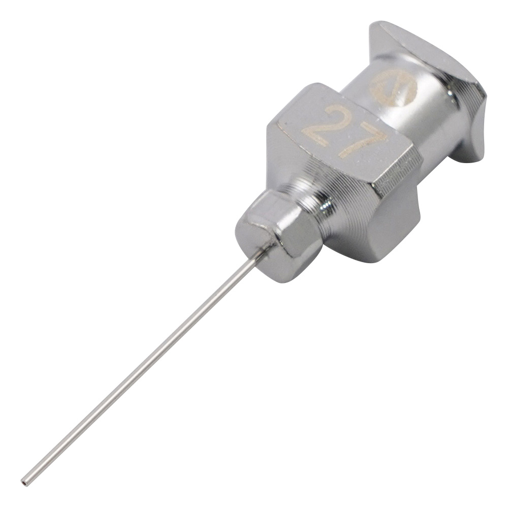 ディスペンサー用金属ニードル ゲージ27 針長15mm 1箱（60個入） SNA-27G-C