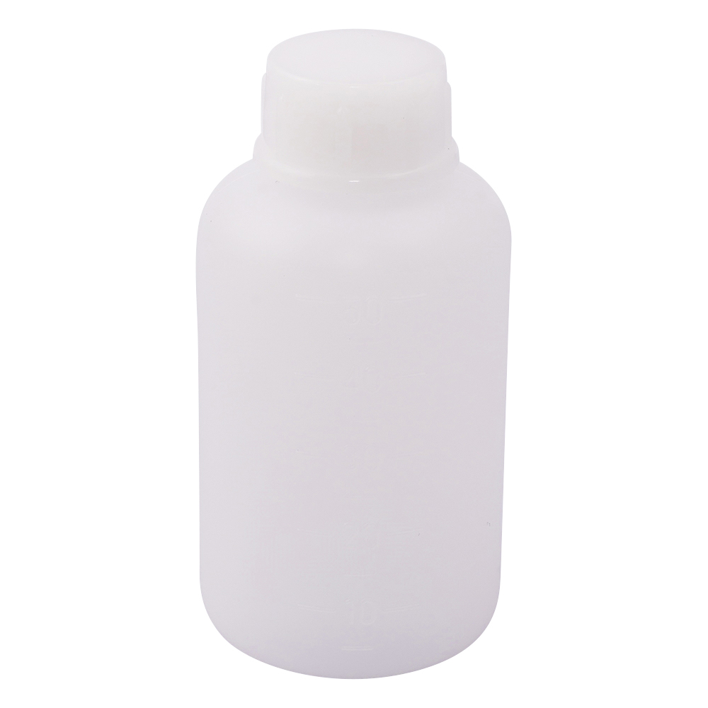 標準規格瓶 丸型細口（ナチュラル） 50mL 1本 1027-03
