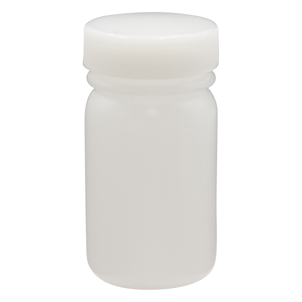標準規格瓶 丸型広口（ナチュラル） 50mL 1本 1028-03