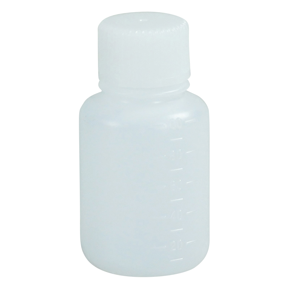 Jボトル丸型 細口（ナチュラル） 100mL 滅菌済 200本 1503-02