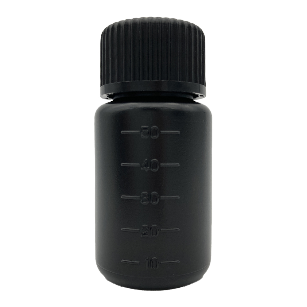 Jボトル丸型 広口 遮光 50mL 1本 1530-11