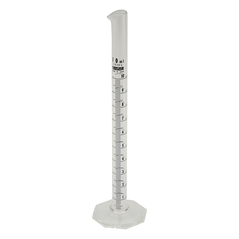 ケミカルメスシリンダー 10mL 1個 3001-10