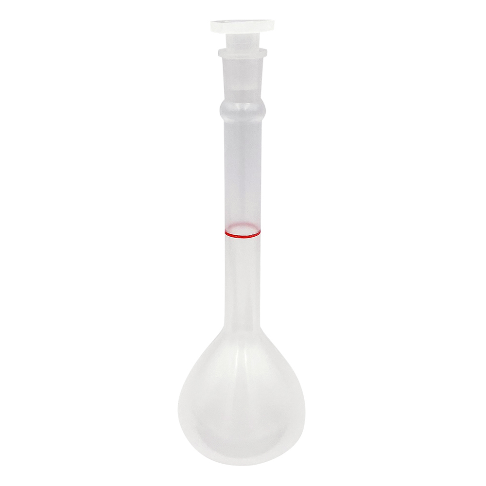 PPメスフラスコ 100mL 1個 3031-04