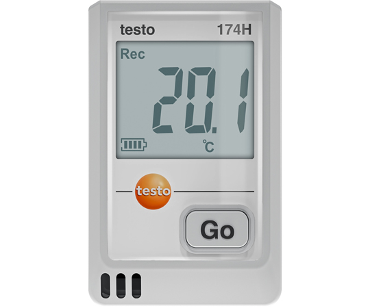 温湿度データロガー（USB） 174 H（白） 0572 1741 01