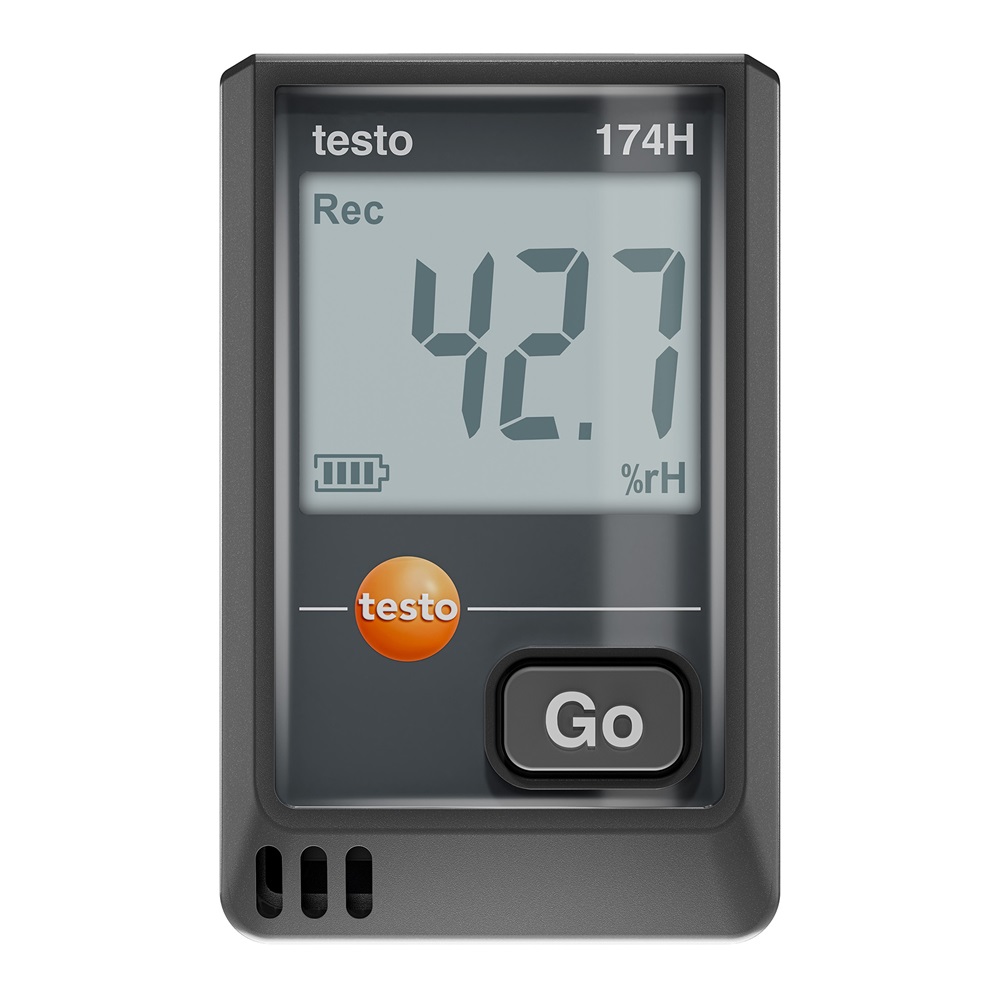 温湿度データロガー（USB） 174 H（黒） 0572 1741 02